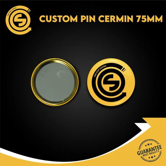 Custom Pin Peniti dan Gantungan Kunci One Stop Custom - Qty 100pcs - PIN 44, GLOSSY